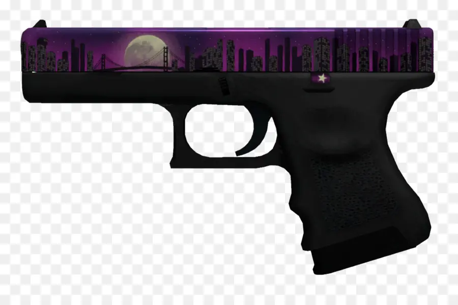 Pistol Yang Dihiasi，Pistol PNG