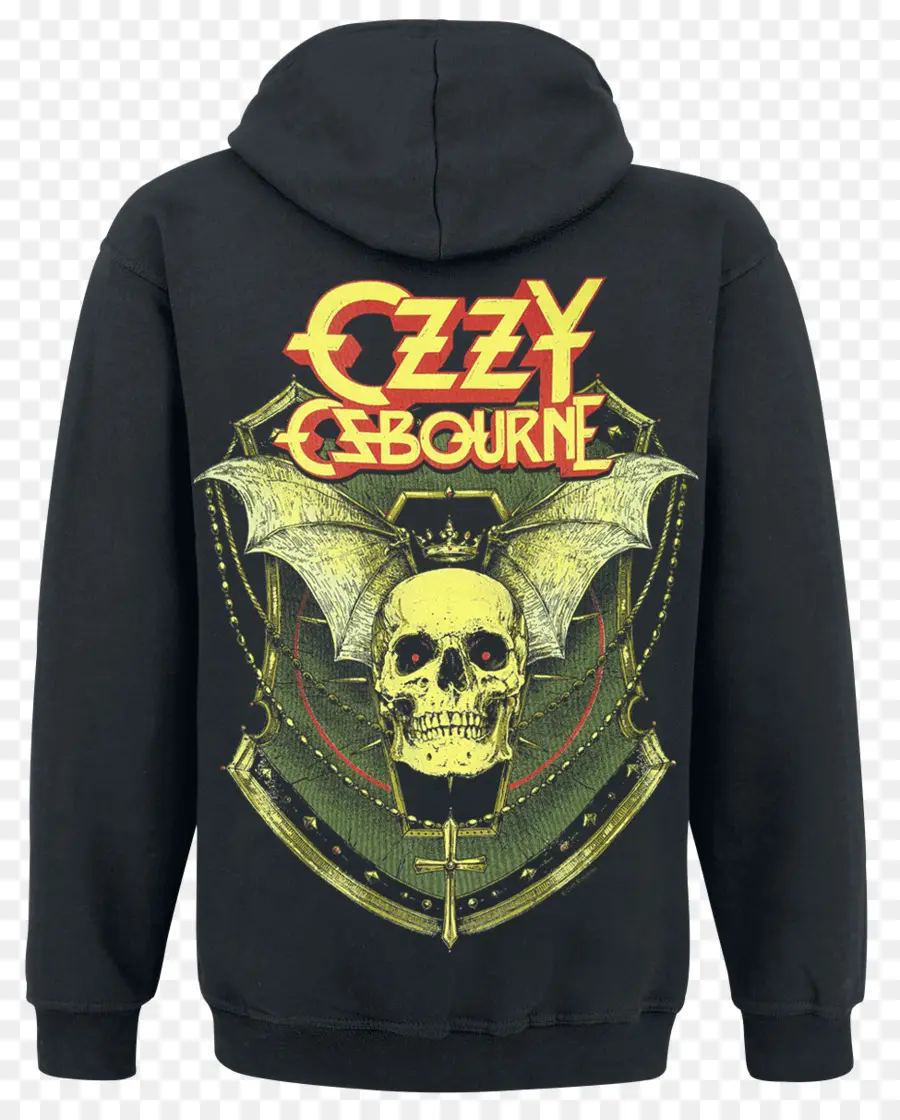 Jaket Ozzy Osbourne，Hoodie PNG