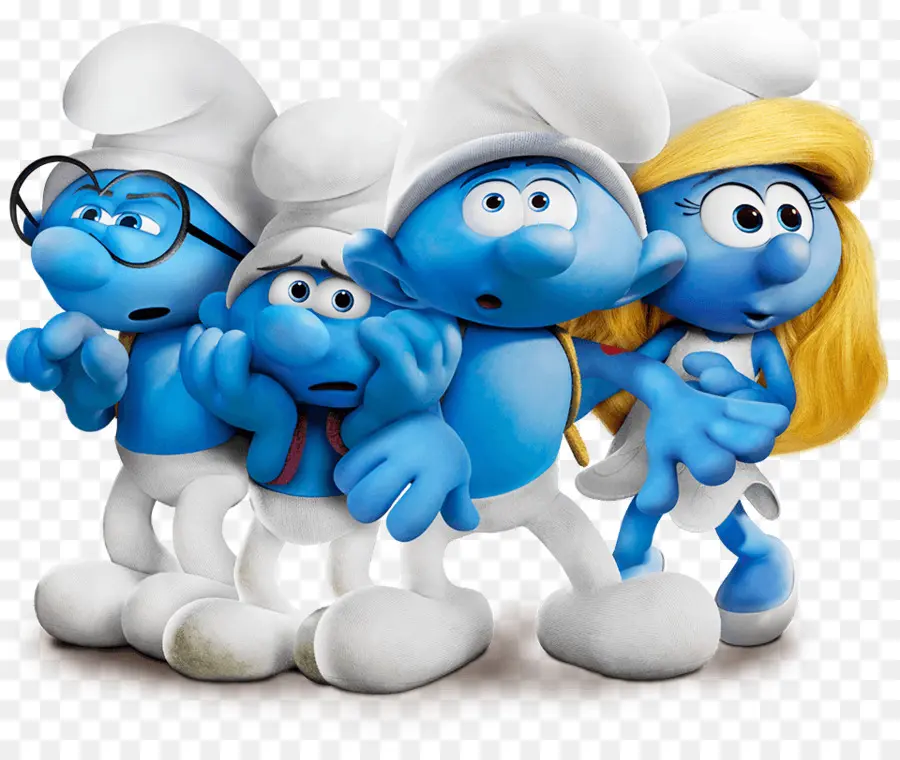 Smurfette，Cerdas Smurf PNG