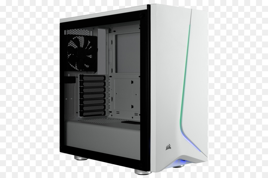 Komputer Kasus Perumahan，Corsair Carbide Series Specomega Midtower Kaca Tempered Gaming Case PNG