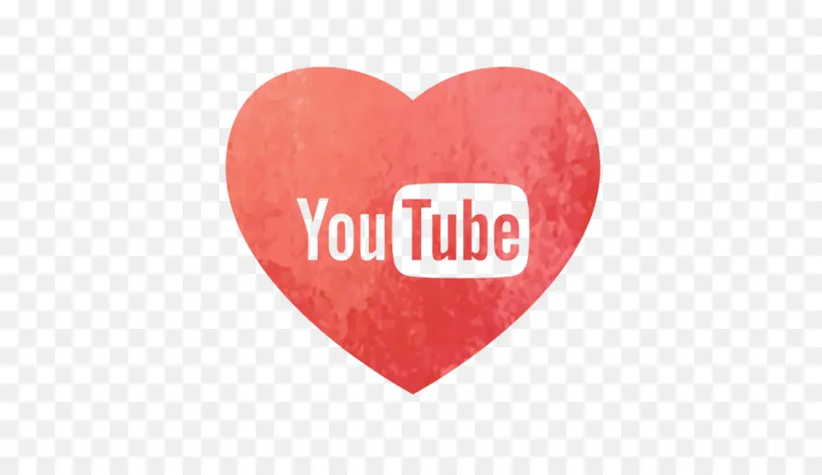 Hati Youtube，Media Sosial PNG