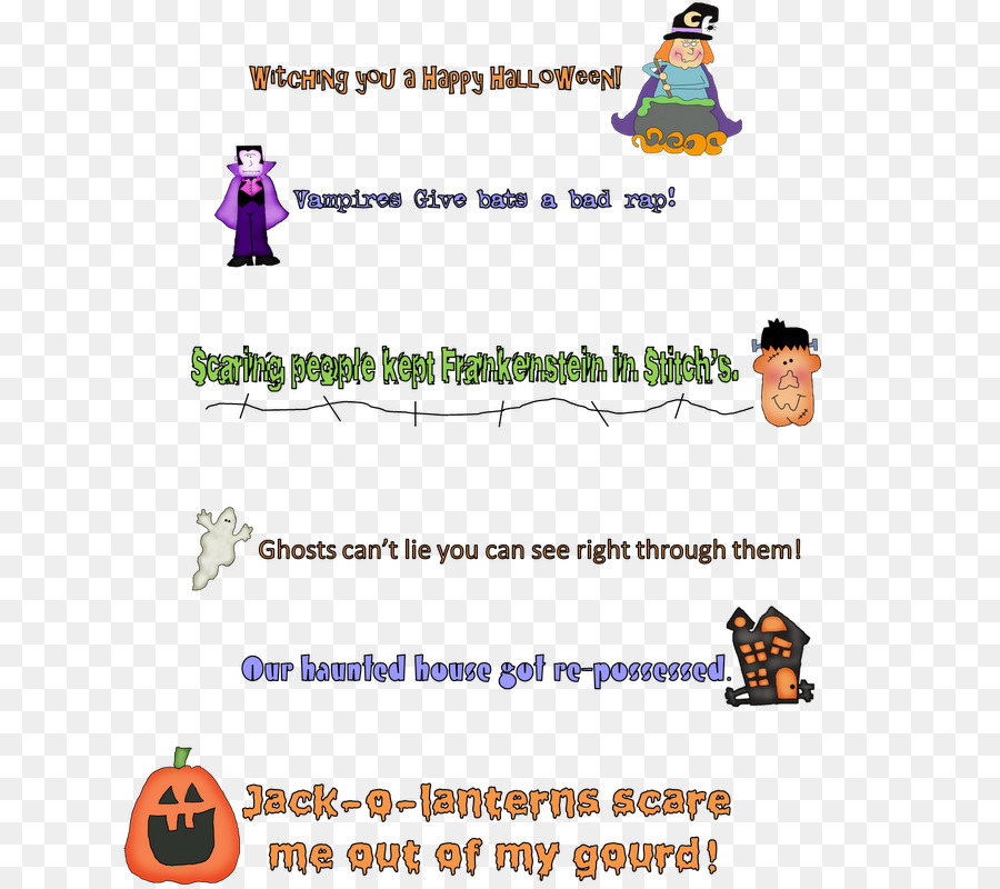 Lelucon Halloween，Teks PNG