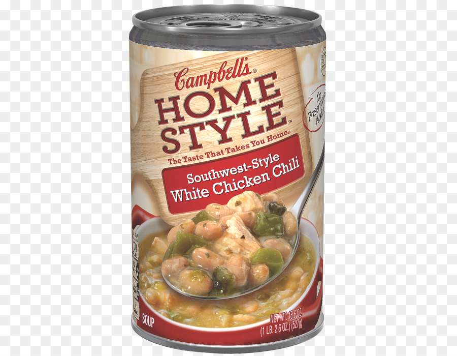 Campbell Merah Dan Putih Homestyle Chicken Noodle Soup，Sup Ayam PNG