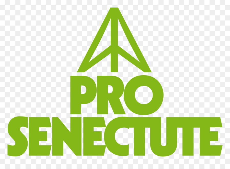 Logo Pro Senektute，Hijau PNG