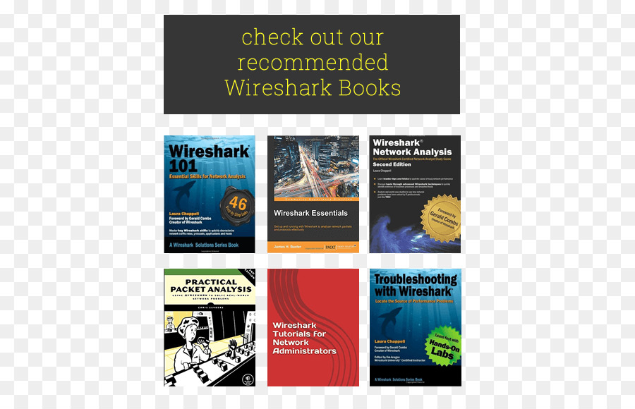 Praktis Paket Analisis Menggunakan Wireshark Untuk Memecahkan Realworld Masalah Jaringan，Wireshark PNG