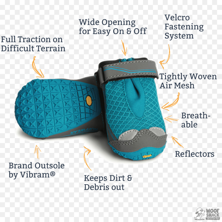 Ruffwear Pegangan Trex Sepatu Anjing，Ruffwear Pegangan Trex Blue Spring Pasang L700 Cm PNG