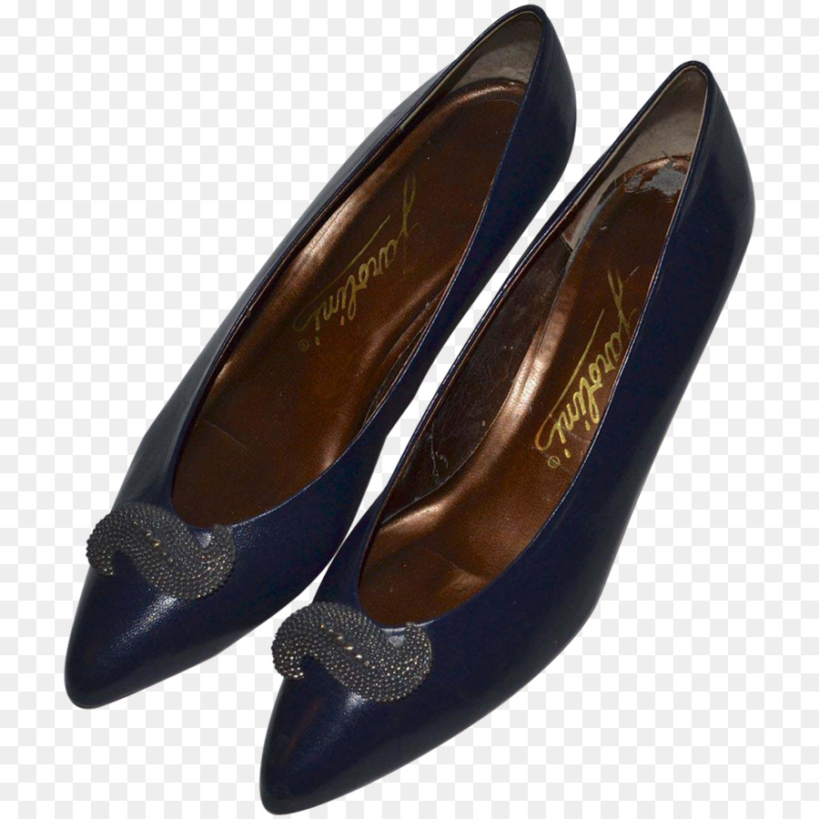 Sepatu Slipon，Biru Kobalt PNG