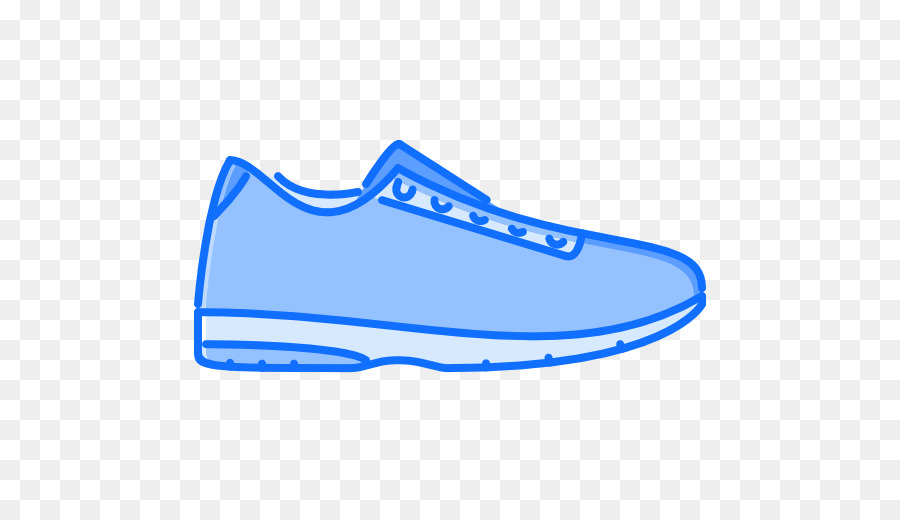 Sepatu Biru Dan Putih，Alas Kaki PNG