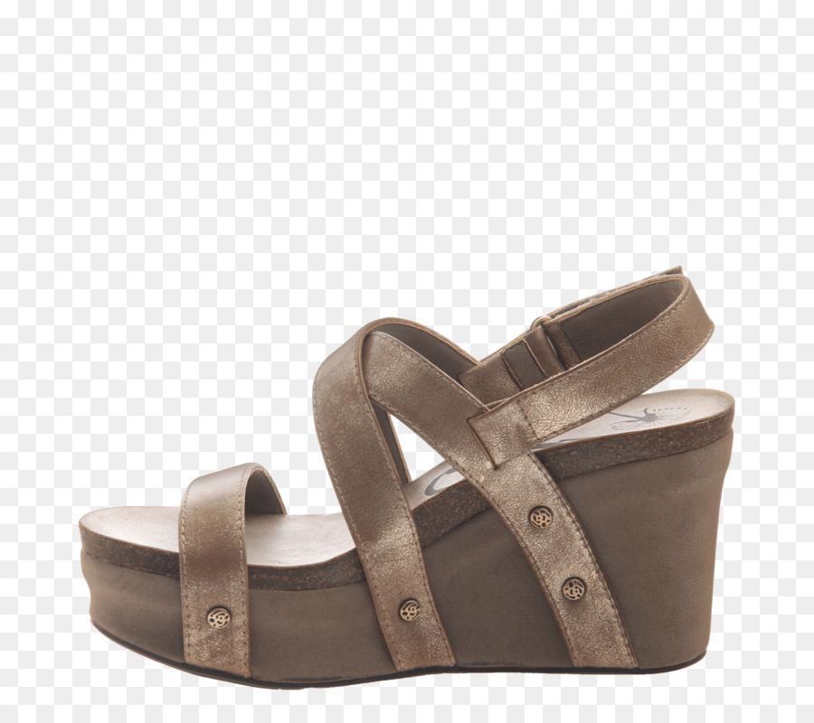 Sepatu，Otbt Wanita Berlayar Wedge Sandal PNG