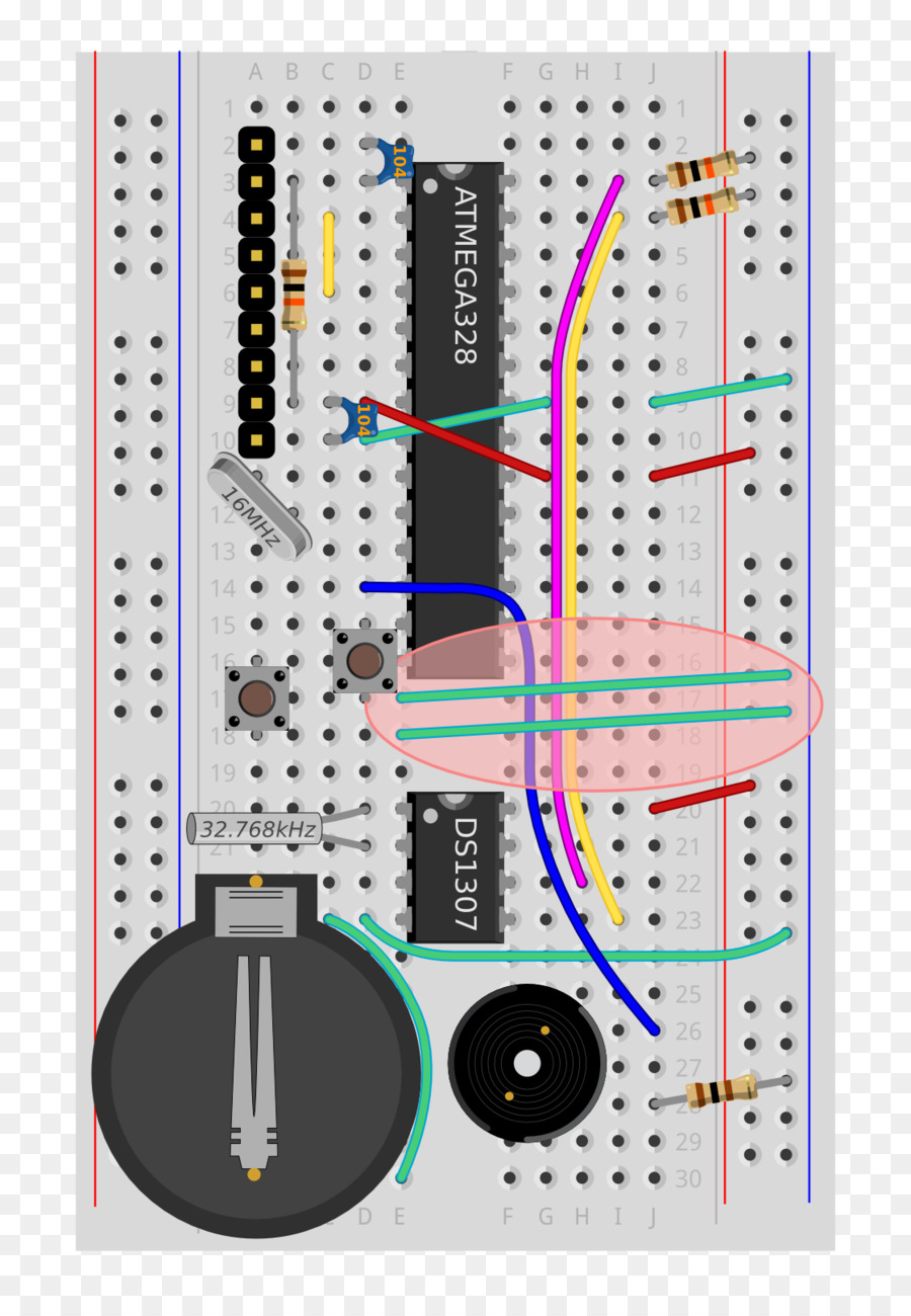 Sirkuit Papan Tempat Memotong Roti，Elektronik PNG