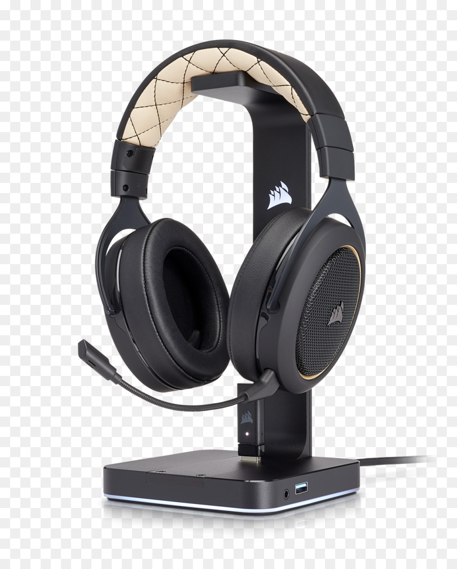 Corsair Gaming Hs70 Wifi，Corsair Hs70 Wireless Gaming Headset Dengan 71 Suara Surround PNG