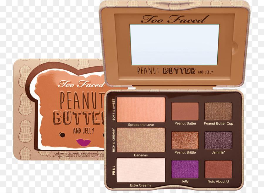 Selai Kacang Dan Jelly Sandwich，Terlalu Dihadapi Peanut Butter Jelly Eye Shadow Palette PNG