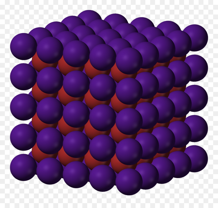 Cesium Klorida Struktur Kristal Cesium Gambar Png