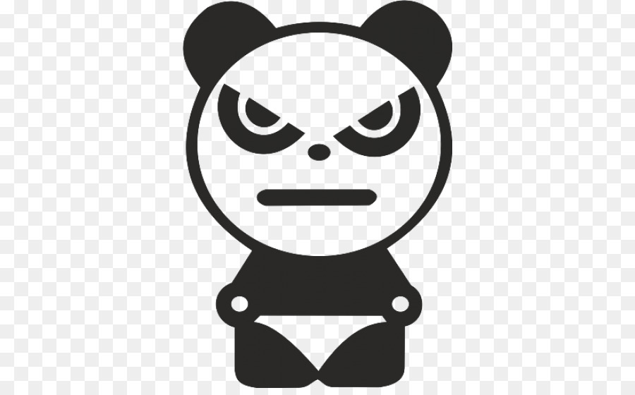 Stiker，Panda Raksasa PNG