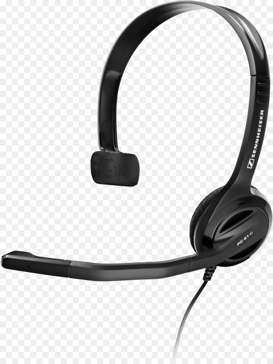 Headset Hitam，Mikropon PNG