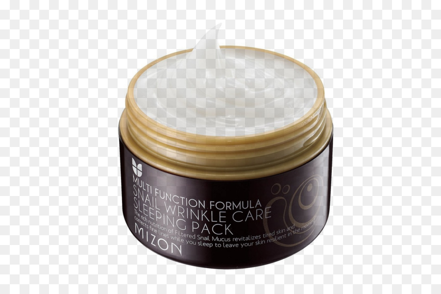 Mizon Snail Kerut Perawatan Sleeping Pack，Mizon Semua Dalam Satu Siput Repair Cream PNG