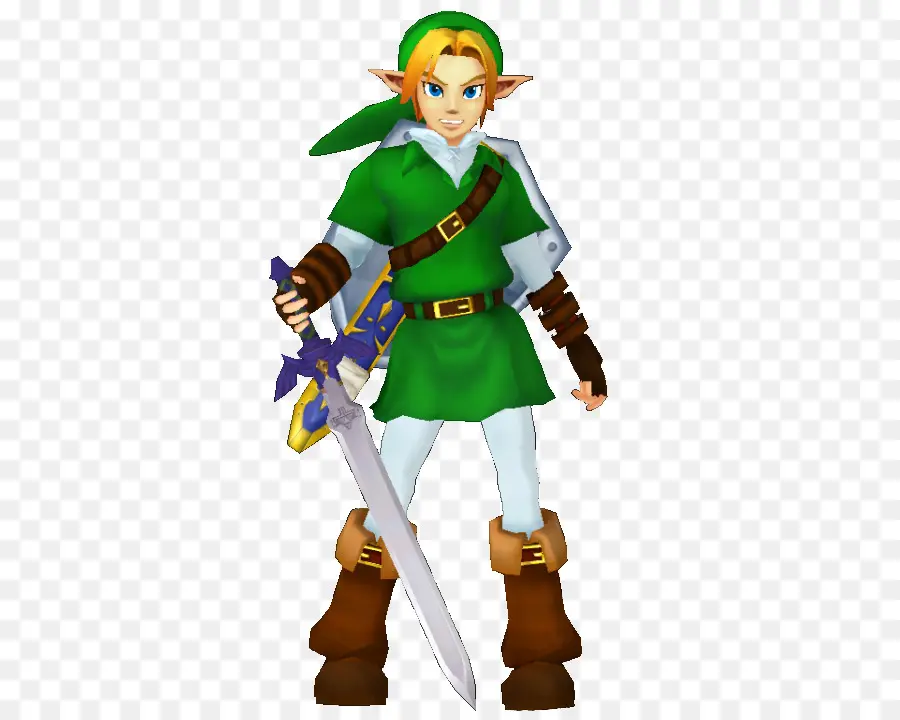 Link，Tunik Hijau PNG