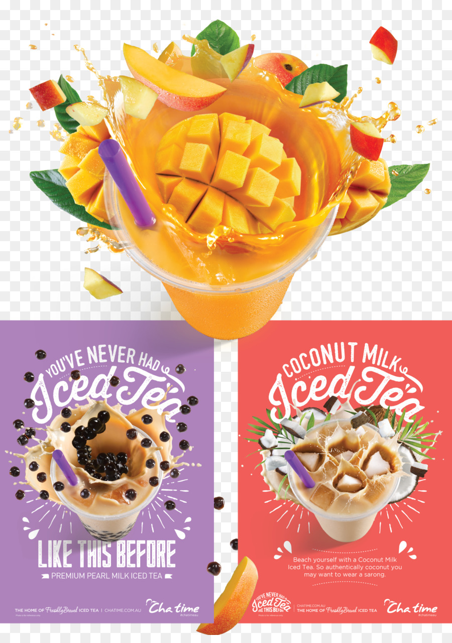 Chatime, Teh Gelembung, Sundae gambar png