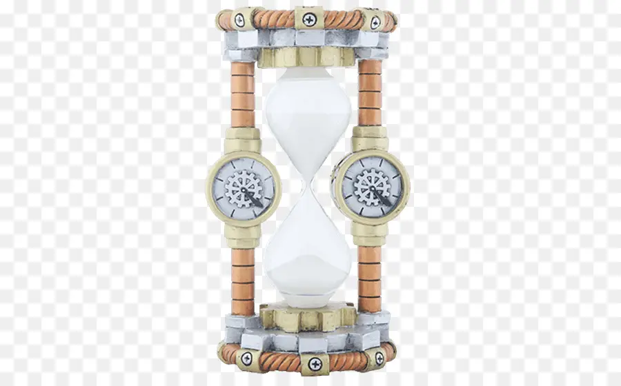 Jam Pasir Steampunk，Uap Punk PNG