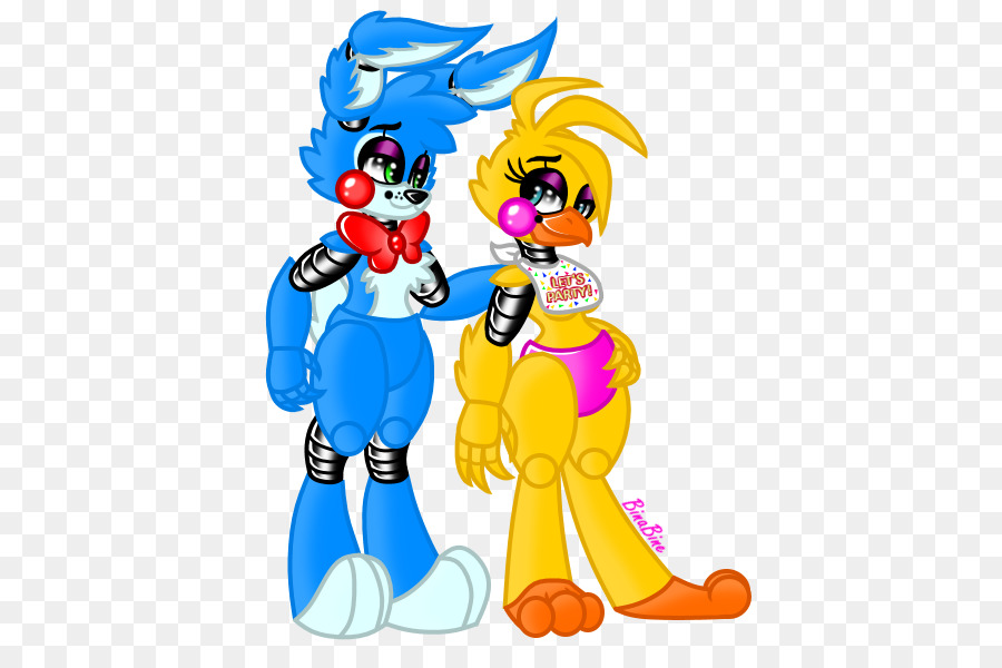 Robot Biru Dan Kuning，Robot PNG