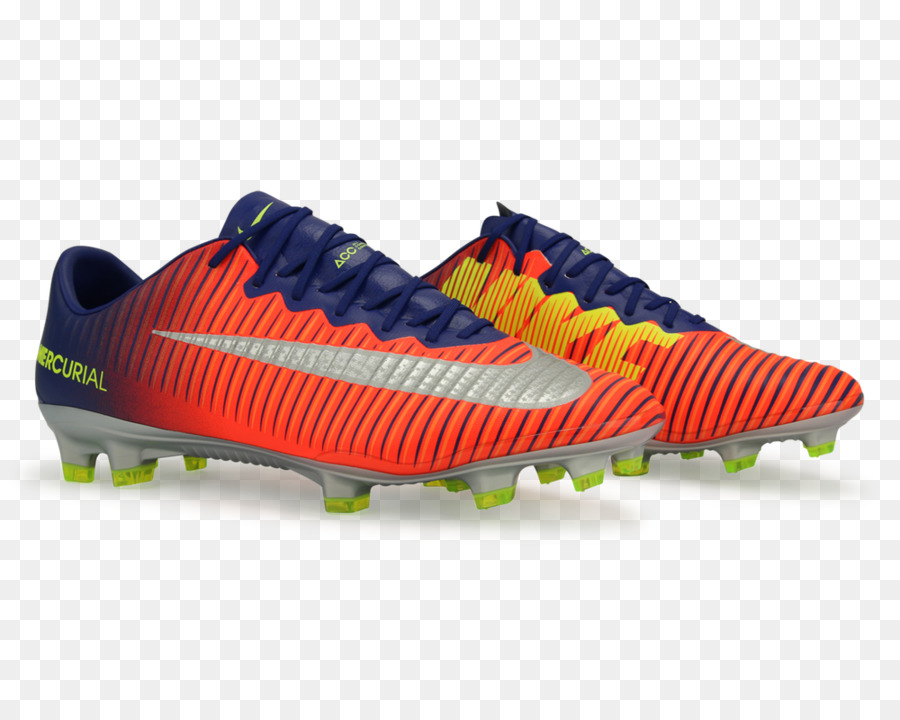 Cleat Sepak Bola Oranye，Sepatu PNG