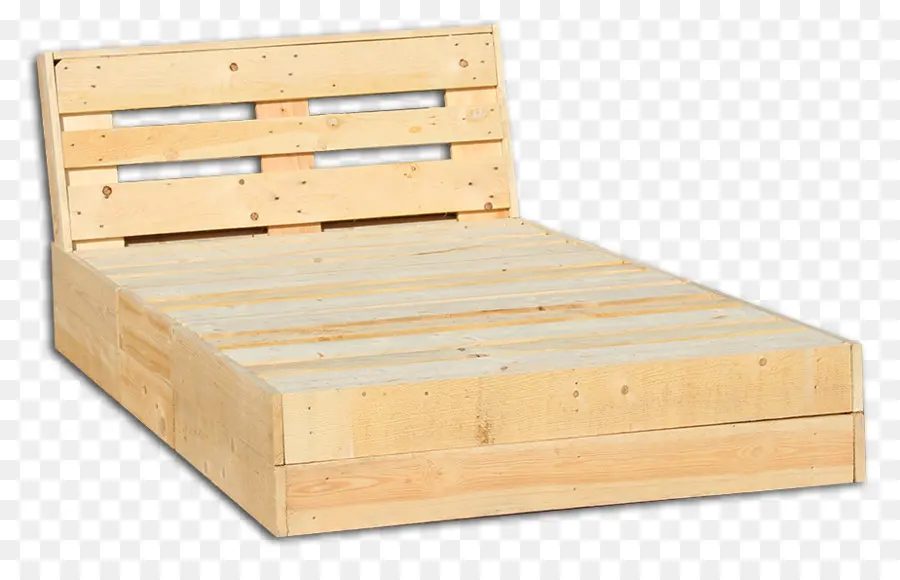 Rangka Tempat Tidur Kayu，Tempat Tidur PNG