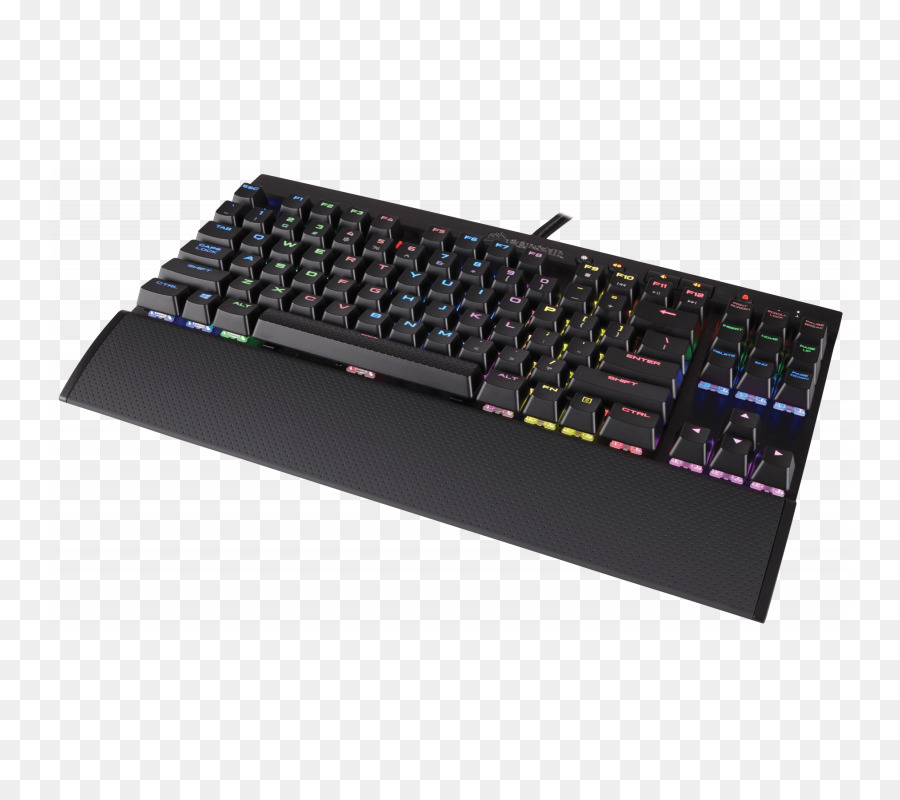 Corsair Game K65，Keyboard Komputer PNG