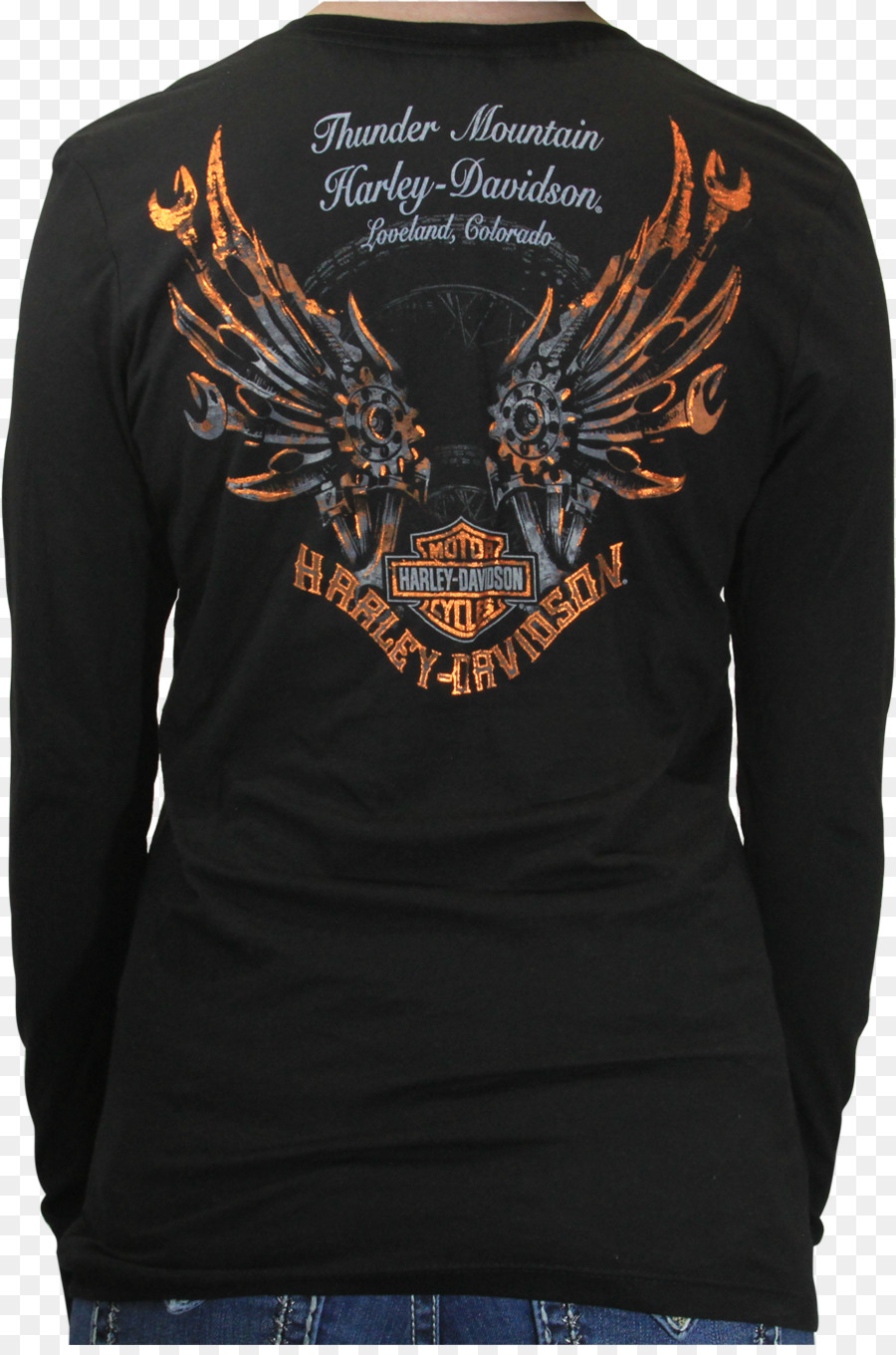 Tshirt，Guntur Gunung Harley Davidson PNG