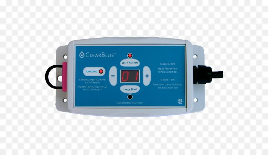 Ionizer Biru Jernih，Kolam PNG