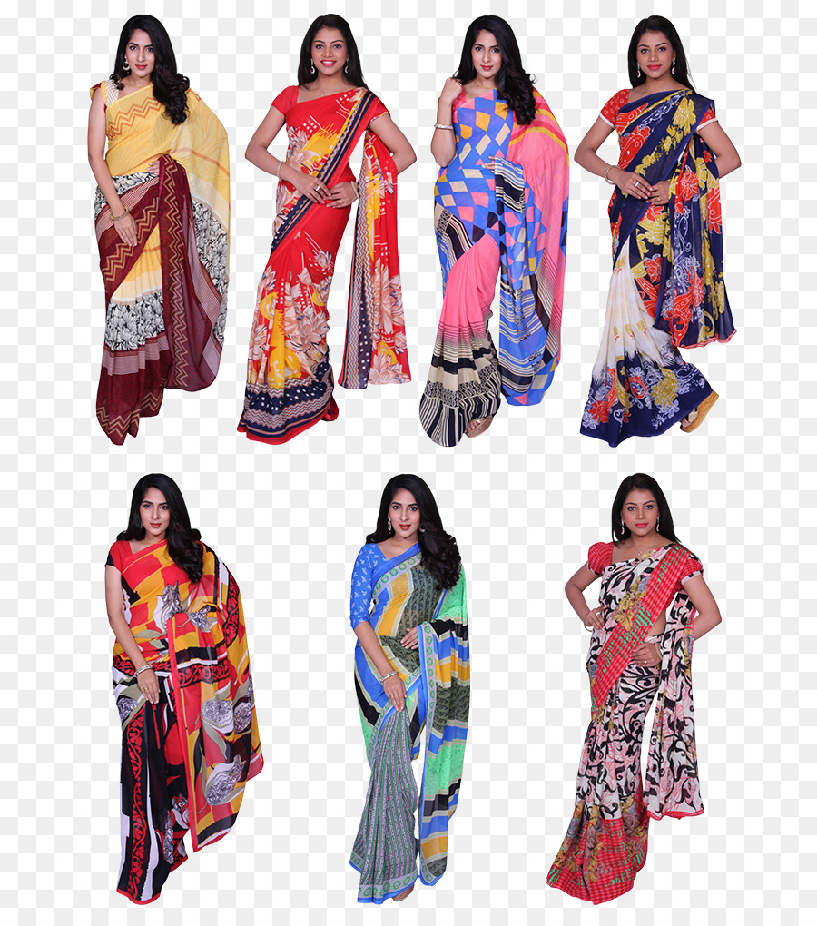 Georgette，Sari PNG