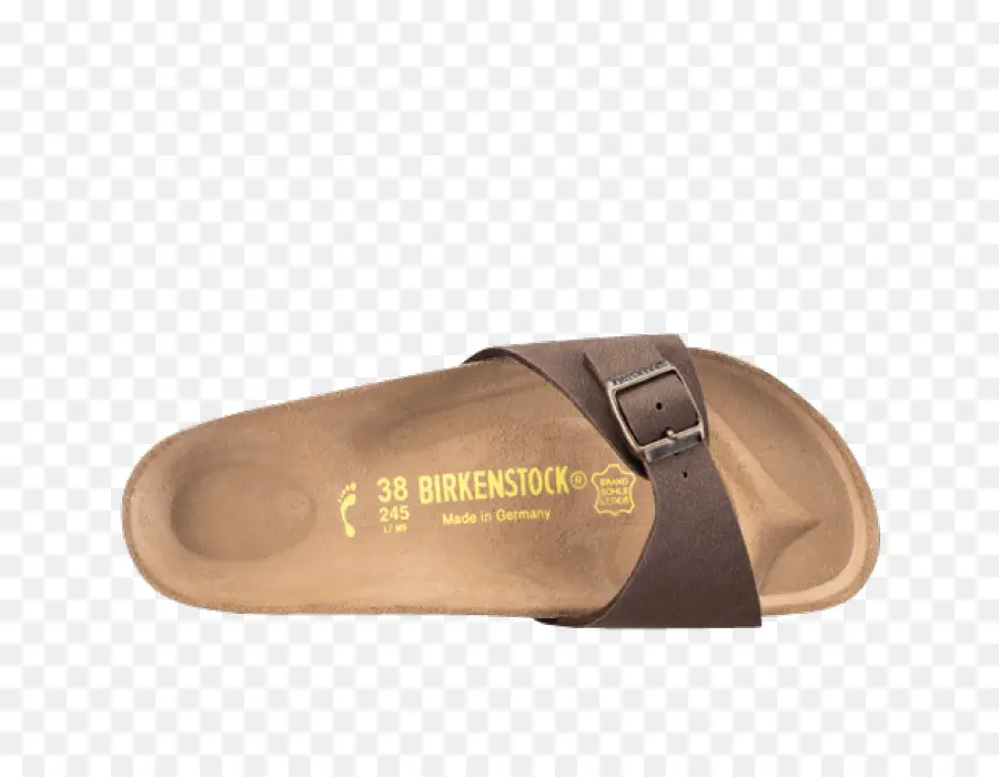 Sandal Coklat，Birkenstock PNG