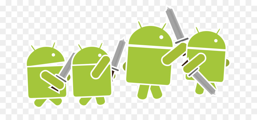 Logo Android，Hijau PNG