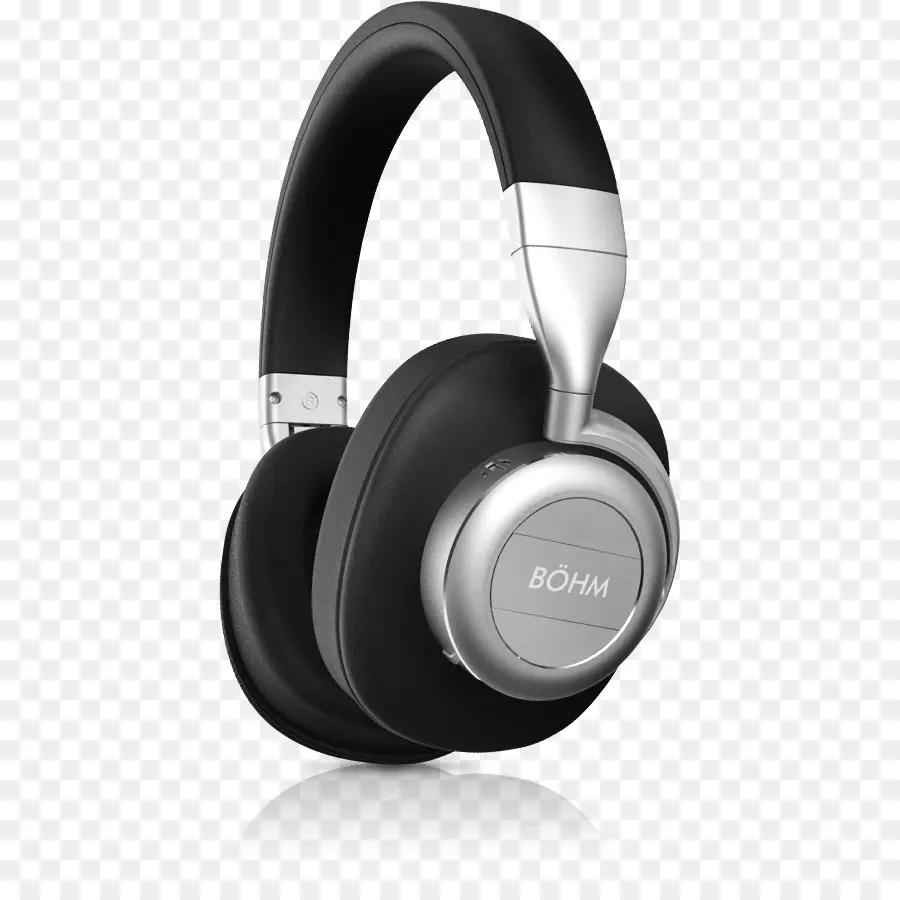 Headphone Perak Dan Hitam，Audio PNG