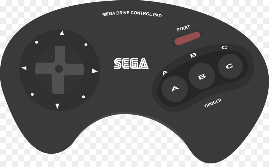 Pengendali Sega Hitam，Bermain Game PNG