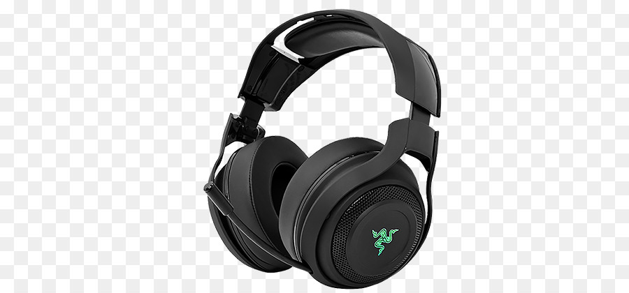 Headphone Hitam Dan Hijau，Audio PNG