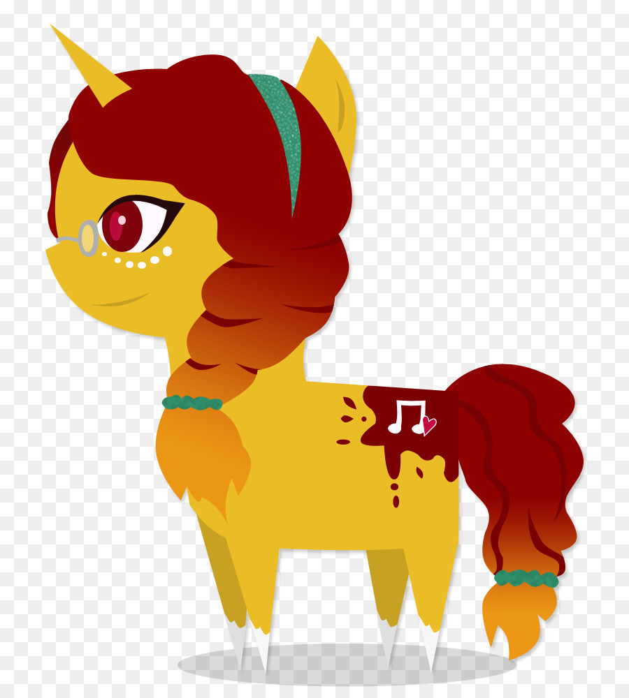 Unicorn Kuning，Fantasi PNG