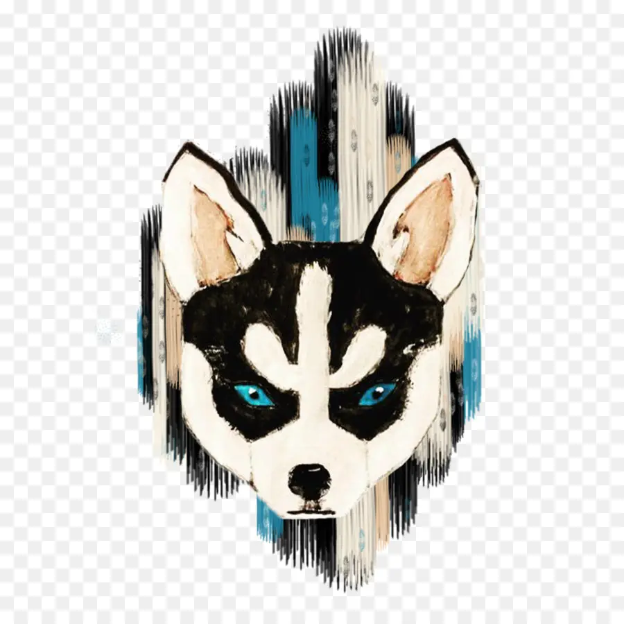 Wajah Husky，Anjing PNG