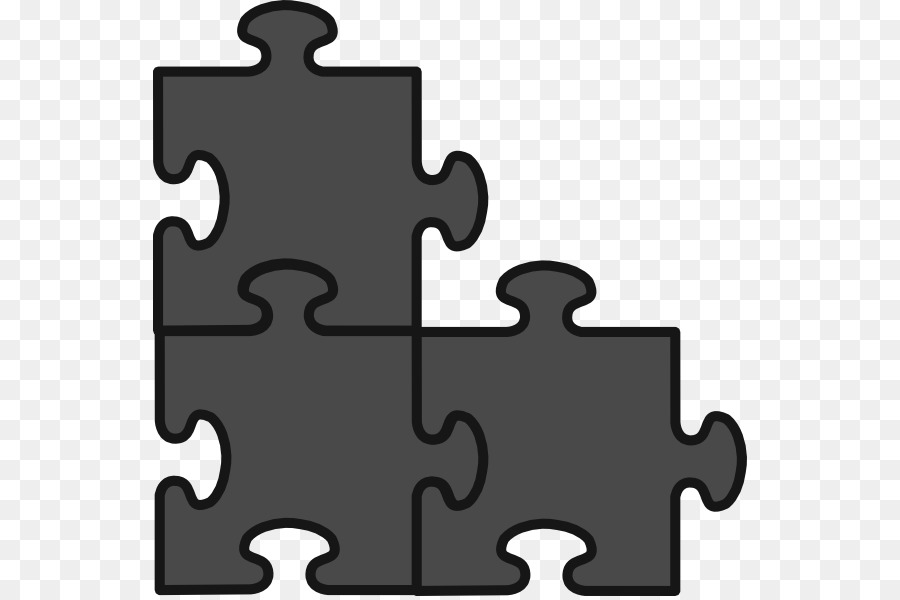 Potongan Puzzle，Gergaji Ukir PNG