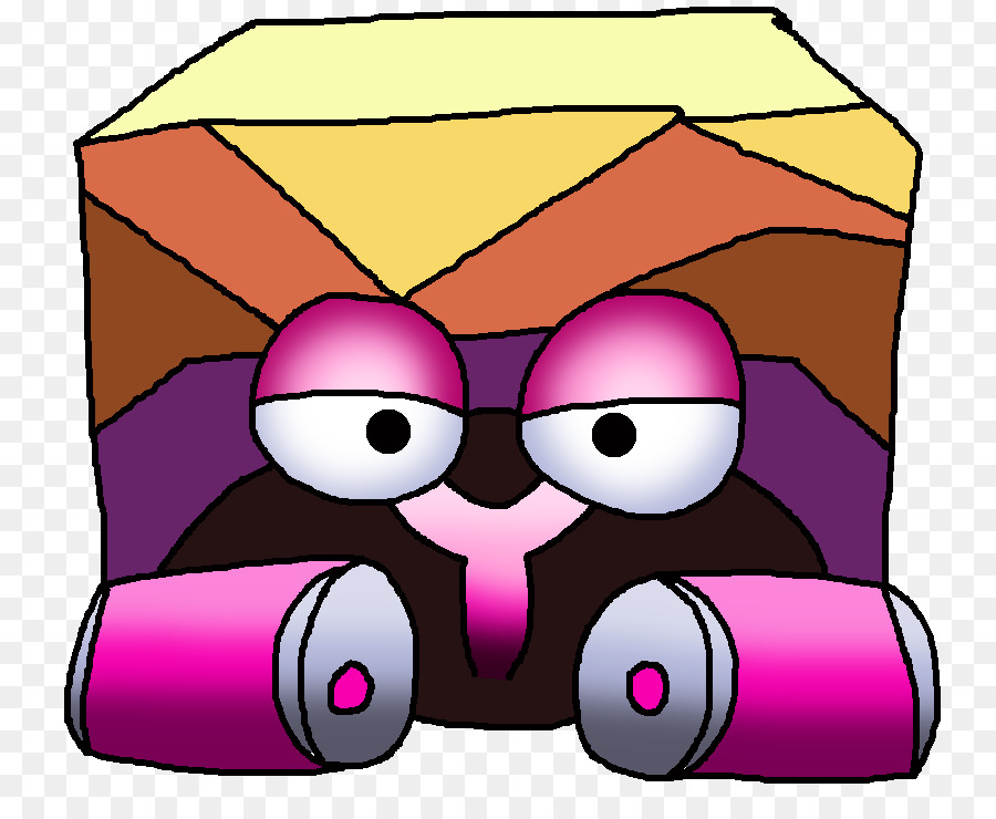 Pink M，Karakter PNG