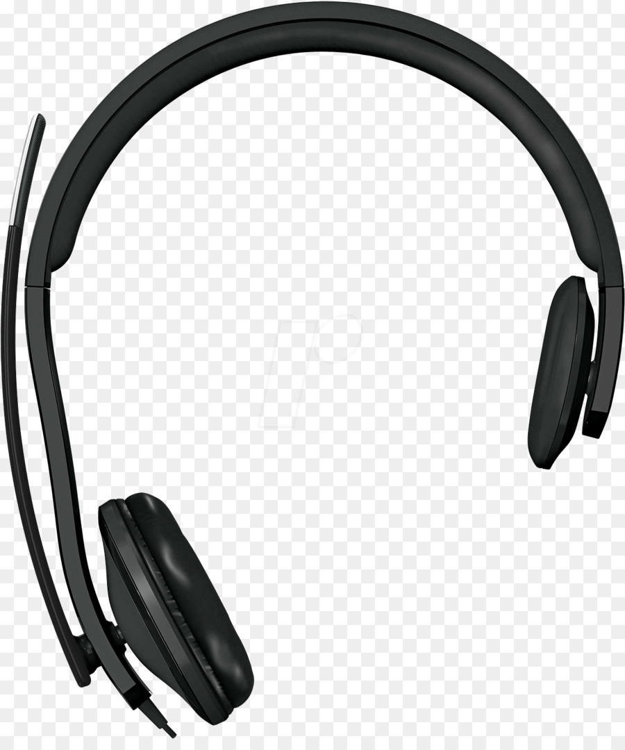 Headset Hitam，Mikropon PNG