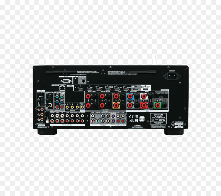 Onkyo Txnr838，Av Receiver PNG