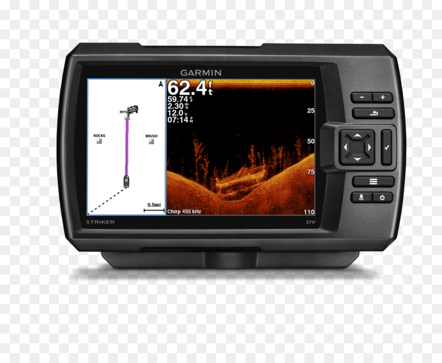 Pencari Ikan，Garmin Fishfinder Striker 7sv 0100180900 PNG