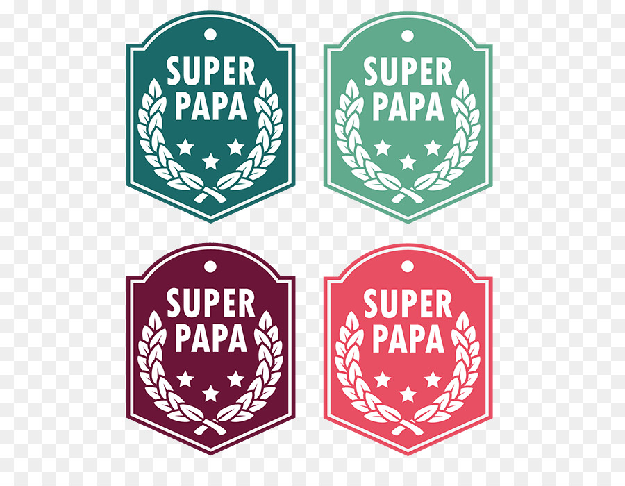 Lencana Super Papa，Super PNG