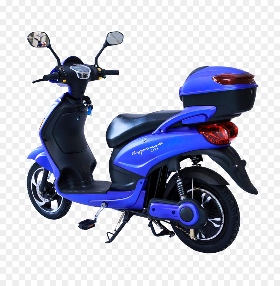 Skuter Biru，Sepeda Motor PNG