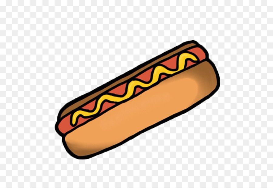 Hot Dog, Mustard, Makanan gambar png