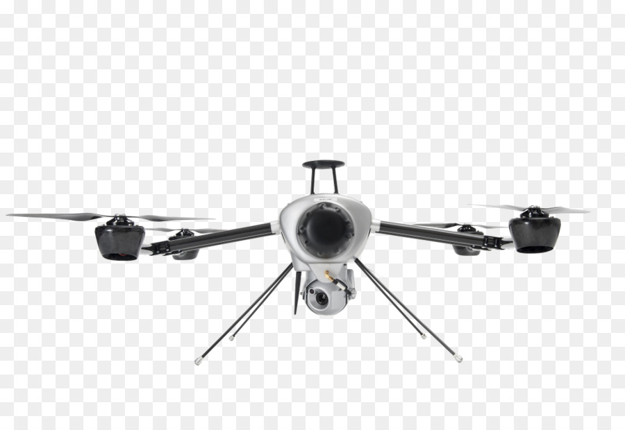 Drone Hitam Dan Emas，Quadcopter PNG