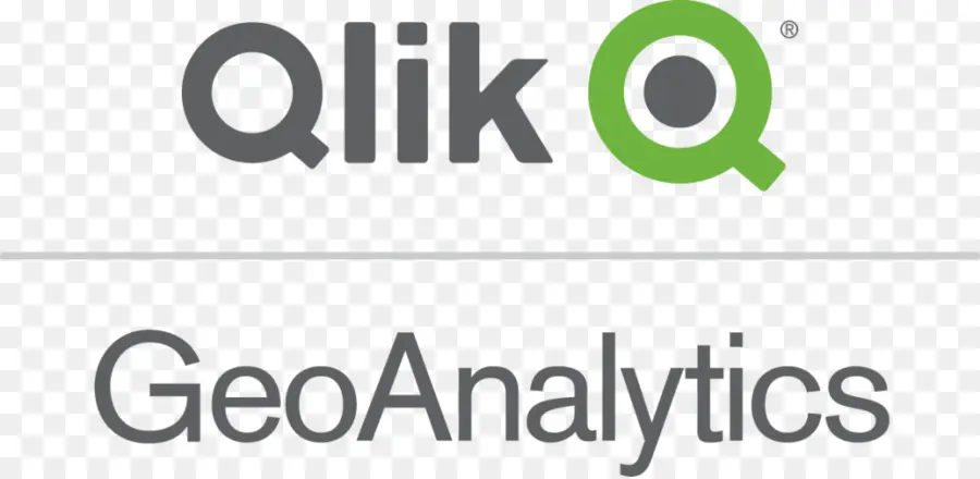 Logo Qlik Geoanalytics，Qlik PNG