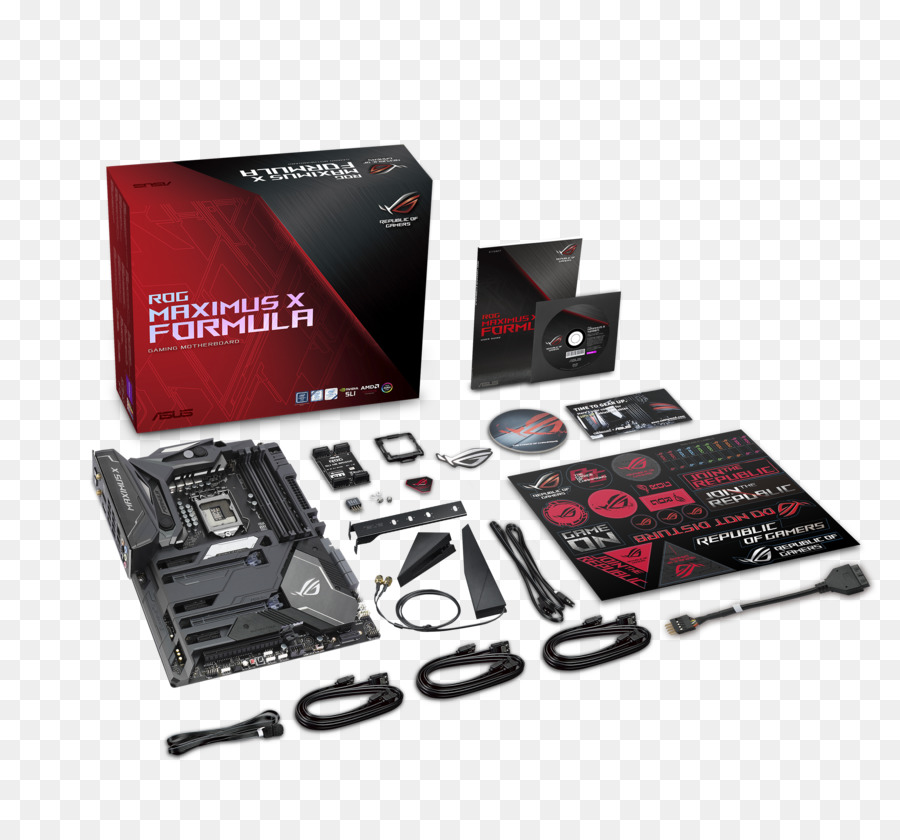 Asus Rog Maximus X Kode Intel Z370，Asus Rog Maximus X Motherboard PNG