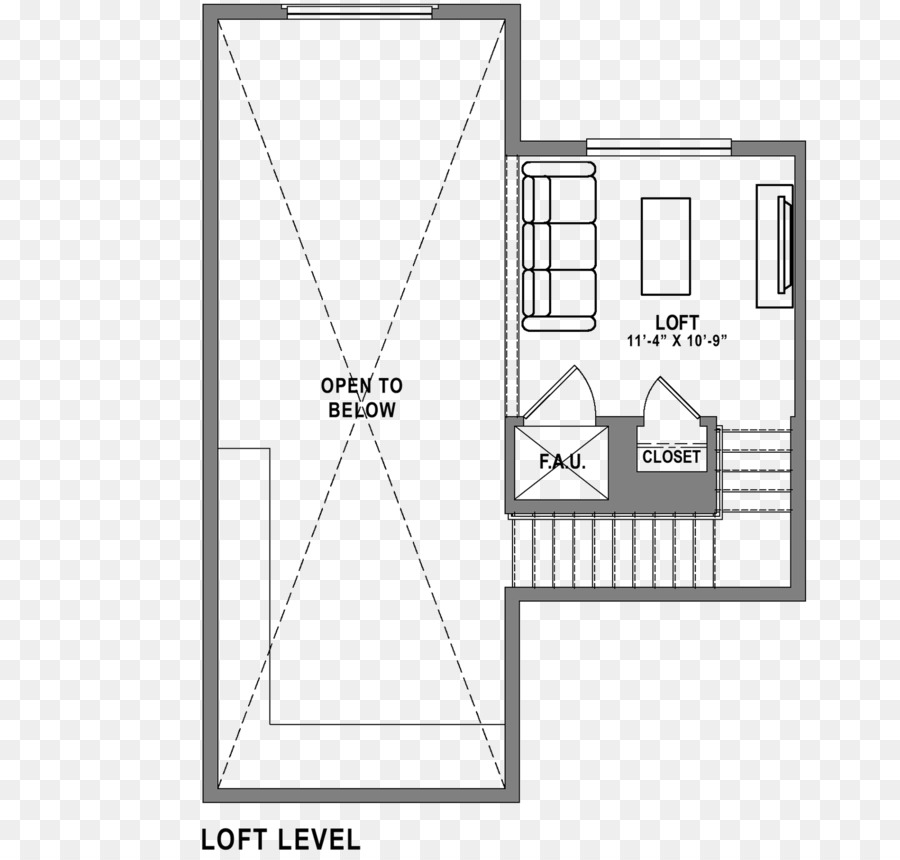 Apartemen Baker Block，Rencana Denah PNG