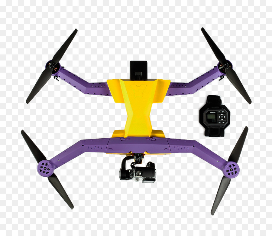 Kendaraan Udara Tak Berawak，Quadcopter PNG